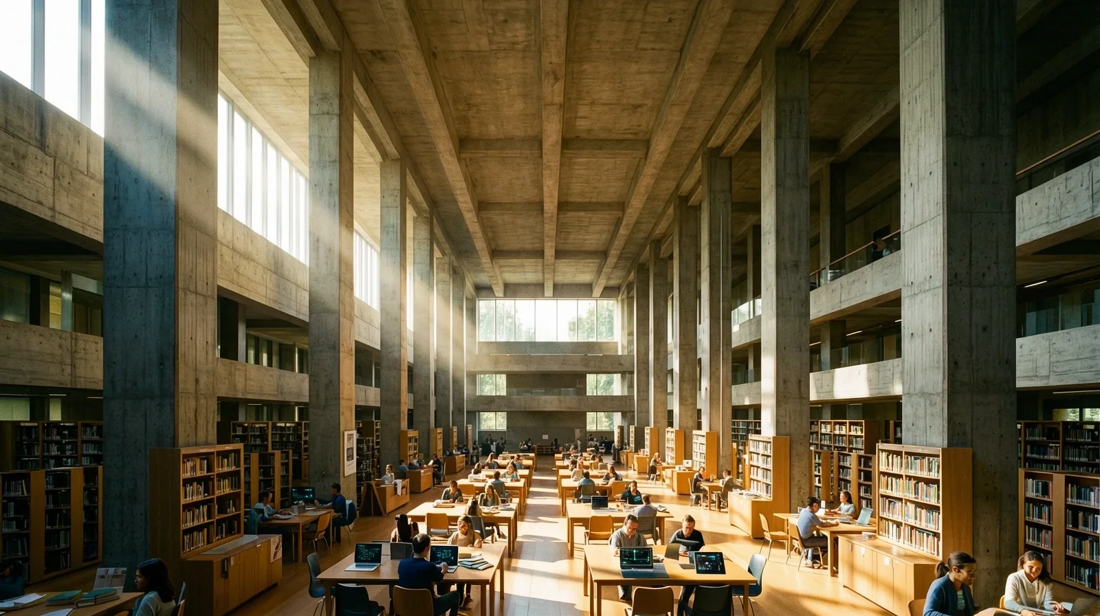 Brutalist architectural structure representing solid technical foundations